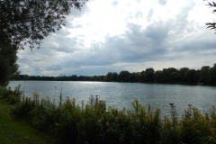 Danach direkt am See nebenan chillen.